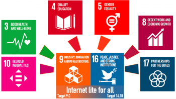 Internet light as catalyst for the SDGs
