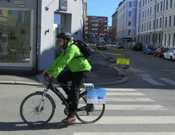 Cycling campaign withthe CSM bicycle