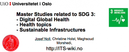 DigI-SDG 3 Health related Topics - its-wiki.no
